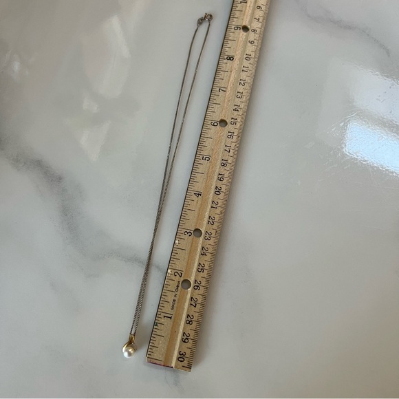 14k Gold & Pearl Antique Necklace - Picture 10 of 11